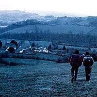 Foto Un hombre lobo americano en Londres