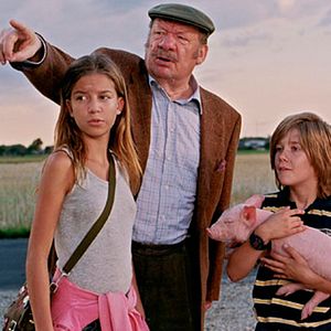 Foto Rudy. El cerdito de carreras