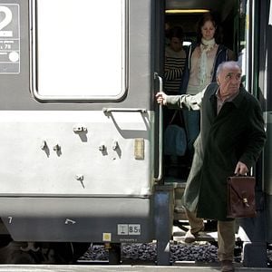 Foto La estudiante y el Sr. Henri