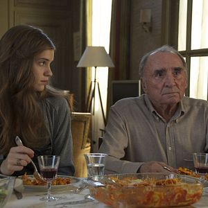 Foto La estudiante y el Sr. Henri