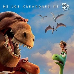 Foto Un gran dinosaurio