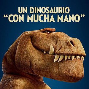 Foto Un gran dinosaurio