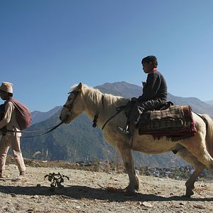 Foto Kalo Pothi. Un pueblo de Nepal