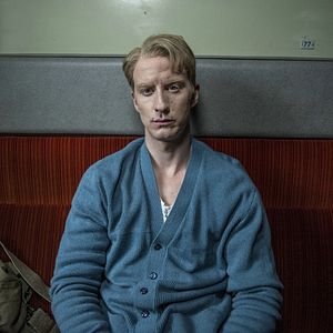 Foto Un hombre gruñón