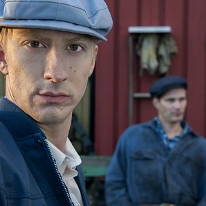 Foto Un hombre gruñón