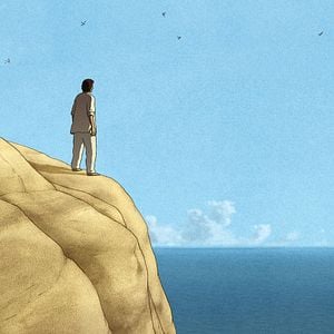 Foto La tortuga roja