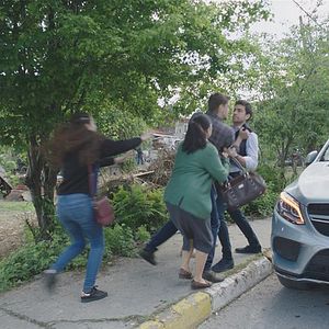 Foto La señora Fazilet y sus hijas