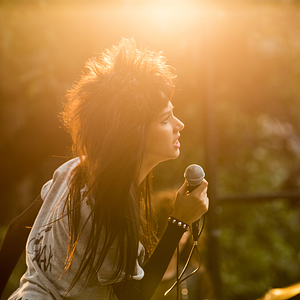 Foto La diosa del asfalto