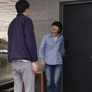 Foto The woman who ran