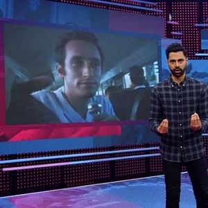 Foto Patriota no deseado con Hasan Minhaj