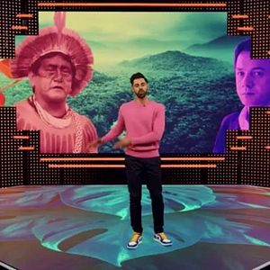 Foto Patriota no deseado con Hasan Minhaj