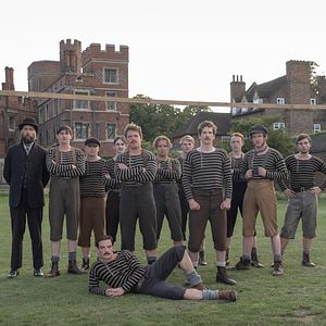 Foto Un juego de caballeros