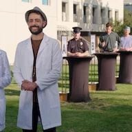 Foto 100 humanos: respuestas a preguntas de la vida.