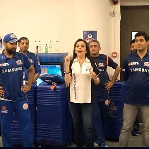 Foto Fiebre de críquet: Mumbai Indians