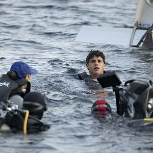 Foto Caught by the wave