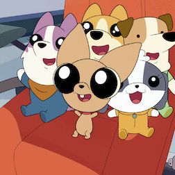 Foto Perros en el espacio