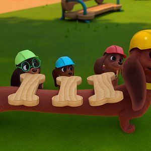 Foto Pretzel y sus cachorros