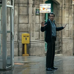 Foto Un hombre de acción