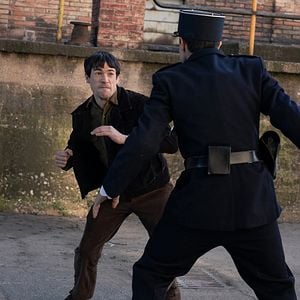 Foto Un hombre de acción