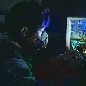 Foto Caballero negro