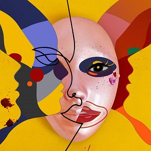 Foto La chica enmascarada