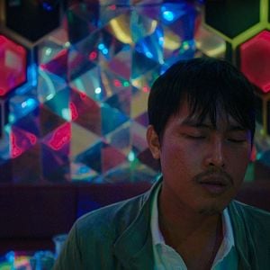 Foto Inside the Yellow Cocoon Shell