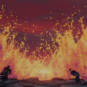 Foto Samurái de ojos azules