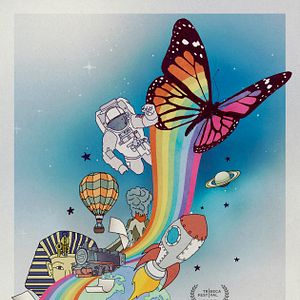 Foto Butterfly in the Sky