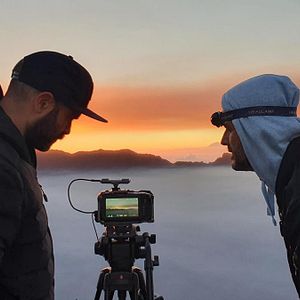 Foto Un volcán habitado