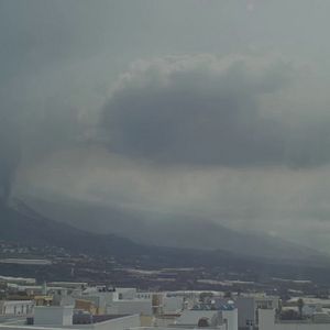 Foto Un volcán habitado