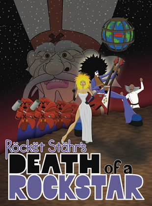 Cartel de  Death of a Rockstar