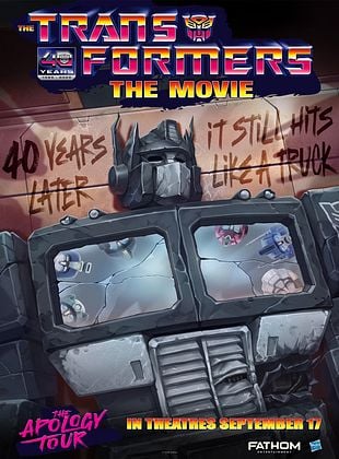 Cartel de  Transformers: La Película