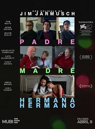 Cartel de  Padre, Madre, Hermana, Hermano