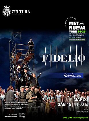 Cartel de  The Metropolitan Opera: Fidelio