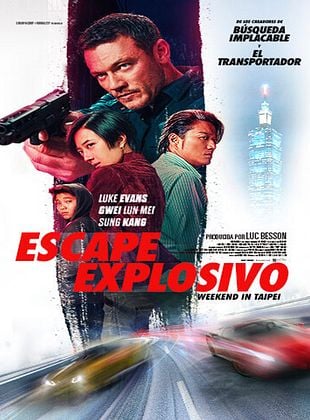 Cartel de  Escape Explosivo