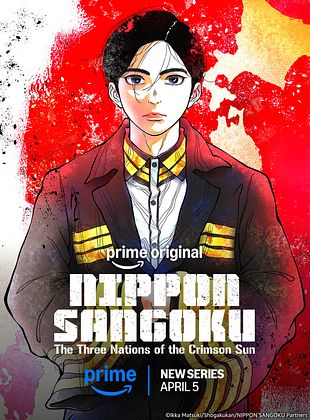 Cartel de NIPPON SANGOKU: Las tres naciones del sol carmesí