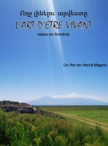 Cartel de L'Art d'être vivant - retour en Arménie
