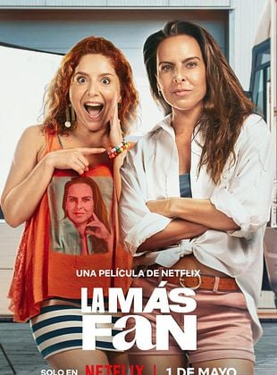 Cartel de La más fan