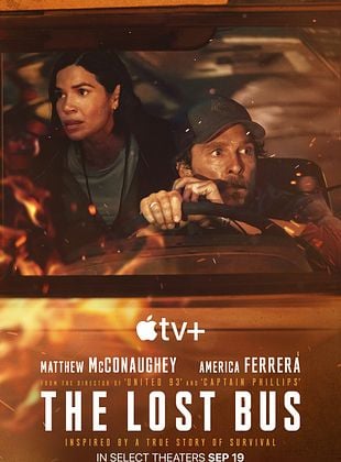 Cartel de  A través del fuego