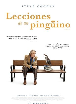 Cartel de Lecciones de un pingüino