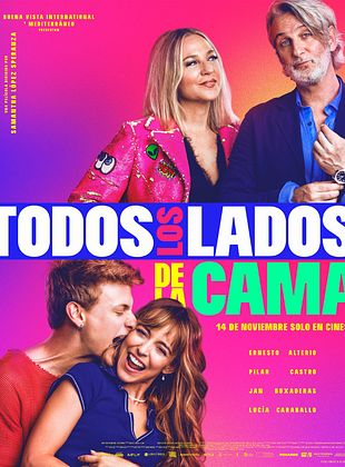 Cartel de  Todos los lados de la cama