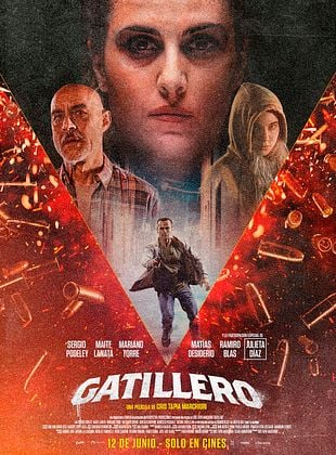 Cartel de  Gatillero