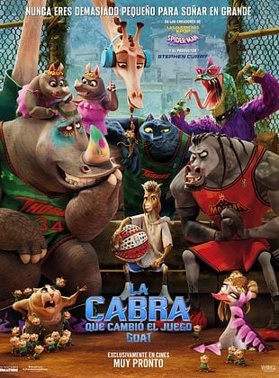 Cartel de  La Cabra que Cambió el Juego - GOAT