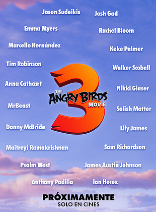 Cartel de Angry Birds: La Película 3