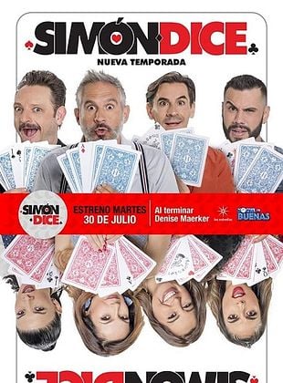 Cartel de Simón dice