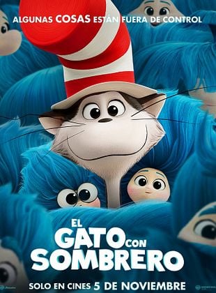 Cartel de El gato con el sombrero