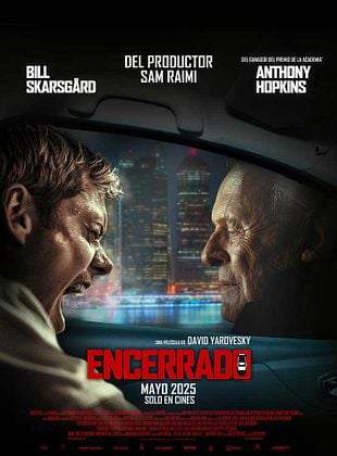 Cartel de  Encerrado