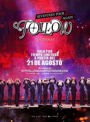 Cartel de Seventeen tour 'Follow' Again to Cinemas