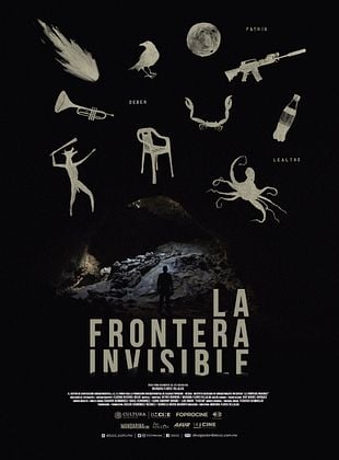 Cartel de  La frontera invisible