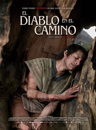 Cartel de  El diablo en el camino